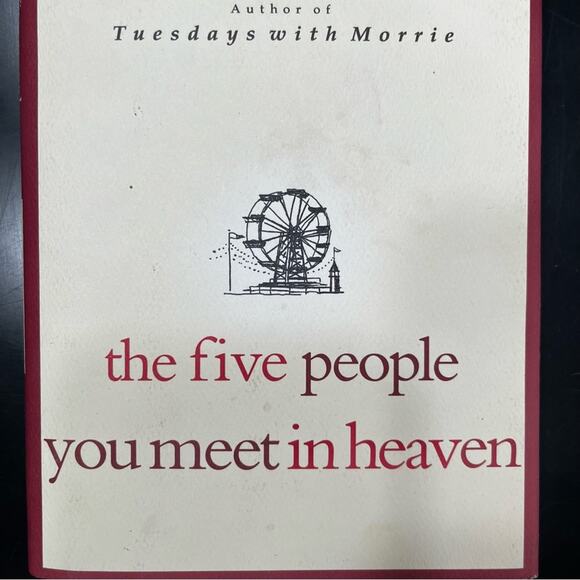 NEW The Five People You Meet In Heaven Hardcover Fiction Book by Mitch Albom - Picture 15 of 16
